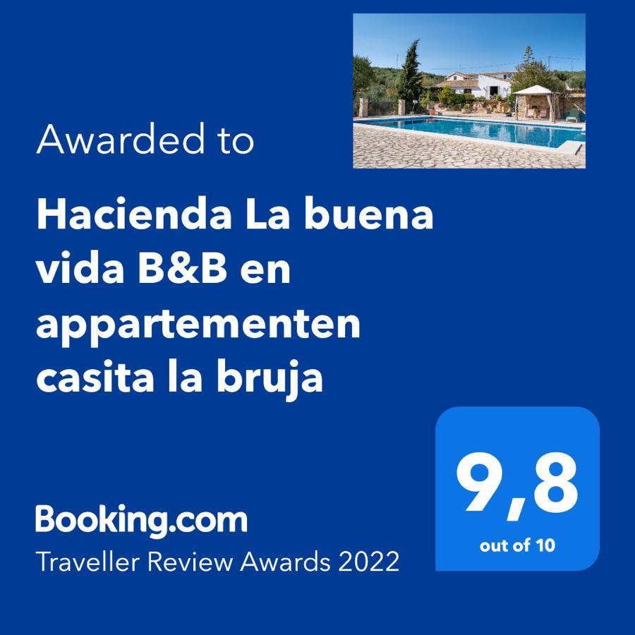 Hacienda La Buena Vida B&B En Appartementen Casita La Bruja Альгаринехо Экстерьер фото